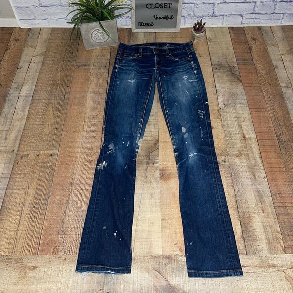 J.Crew matchstick jeans distressed - Picture 2 of 7